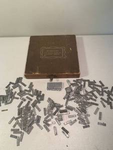 lot 286 image: Kingsley Gold Stamp Letters