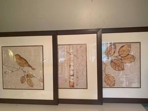 lot 289 image: Framed Believe Balance Renew Art