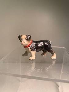 lot 299 image: Cast Iron Hubley Boston Terrier