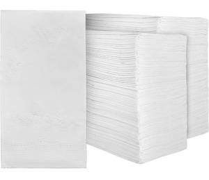 lot 3454 image: Case of White Dinner Napkins 2-Ply Dinner Napkins Disposable, Guest Bathroom Essentials, Wedding Napkins, Bridal Shower Napkins, Party Napkins, Napkins