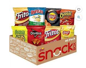 lot 4217 image: Frito Lay Variety Pack, Party Mix, 40 Count (Pack of 1 just out of date still tastes fresh