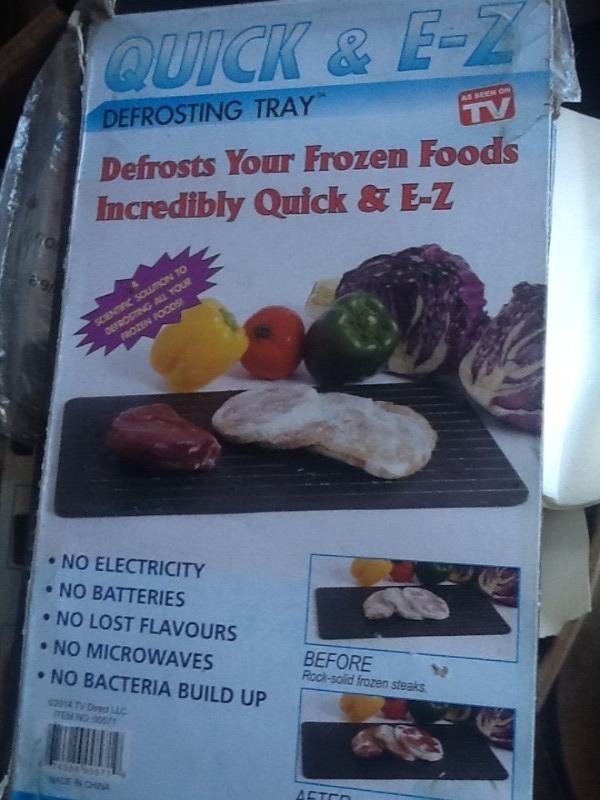 lot 114 image: Two food defrosting to raise as pictured