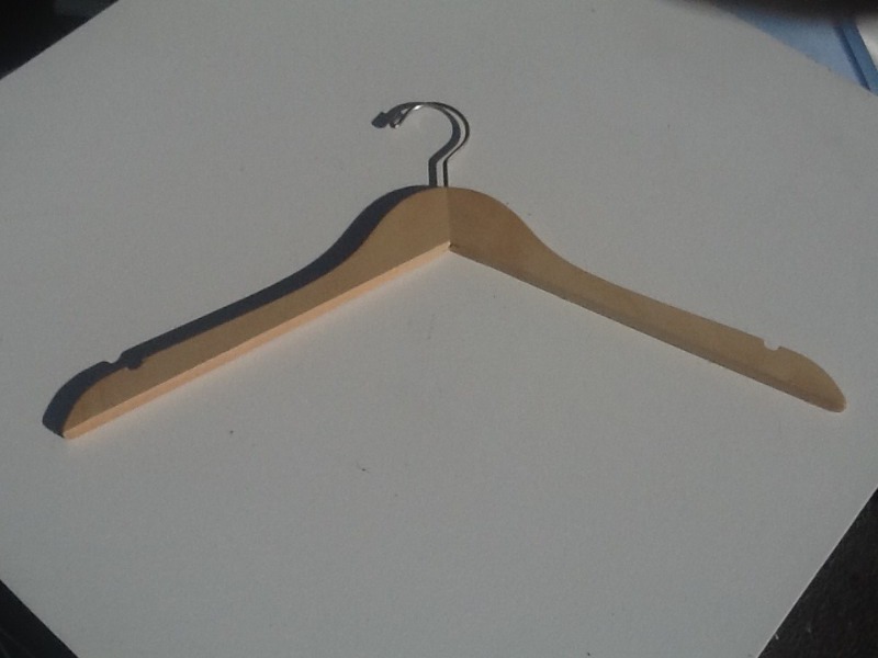 lot 153 image: 25 new wooden coat hangers very nice rest of your closet