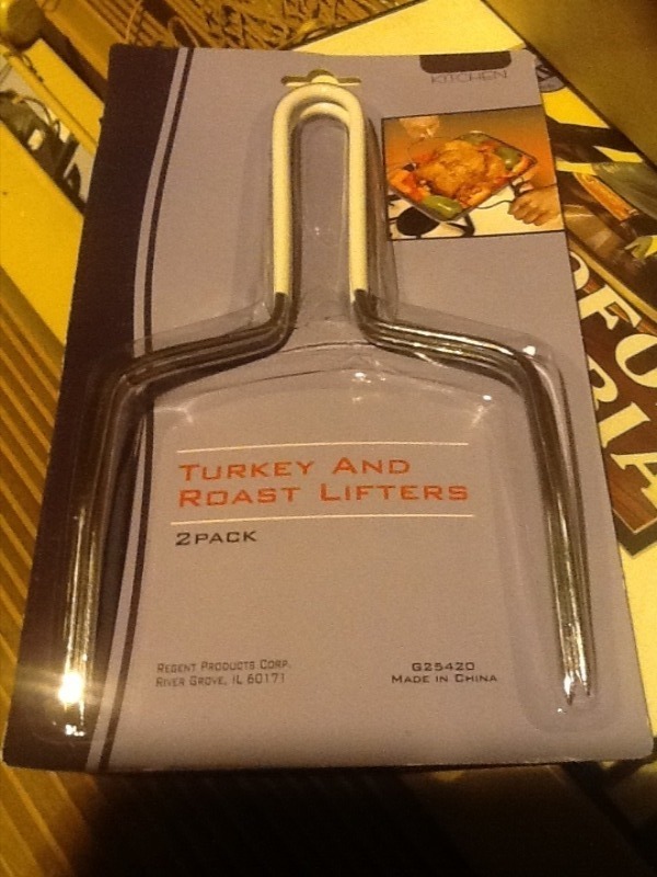 lot 162 image: In time for the holidays 10 roasting lifts use for ham Turkey roast anything large cooking