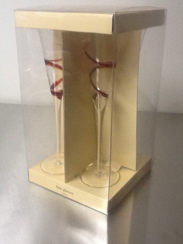 lot 190 image: Nice Christmas gift you sent for decorative beverage glass as pictured
