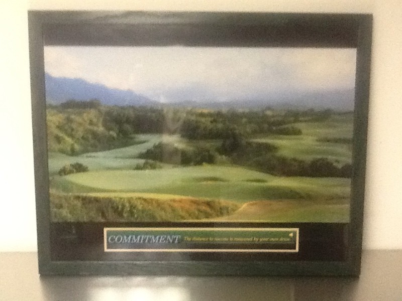 lot 213 image: Nice  motivational picture 3 x 2 12
