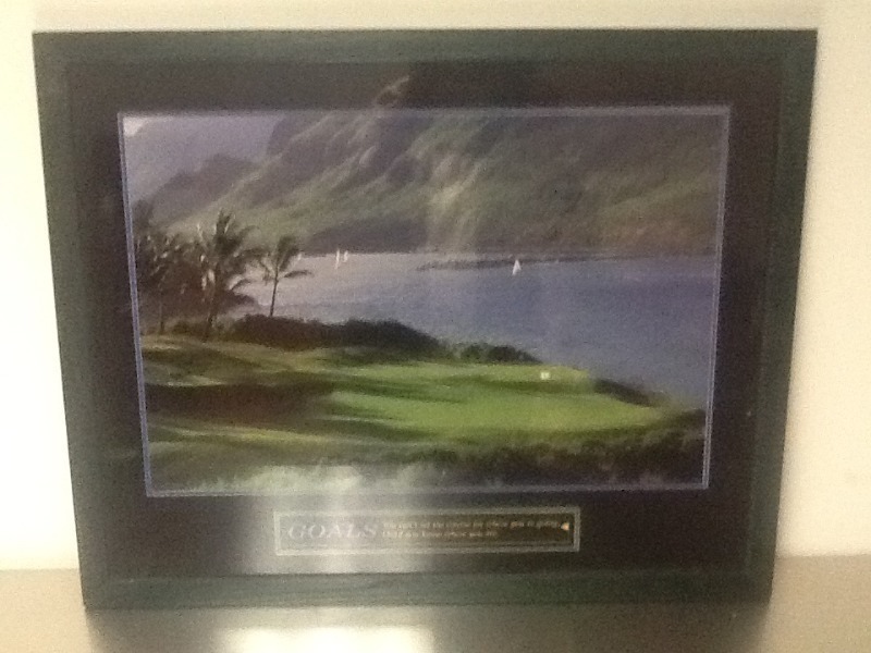 lot 214 image: Nice  motivational picture 3 x 2 12