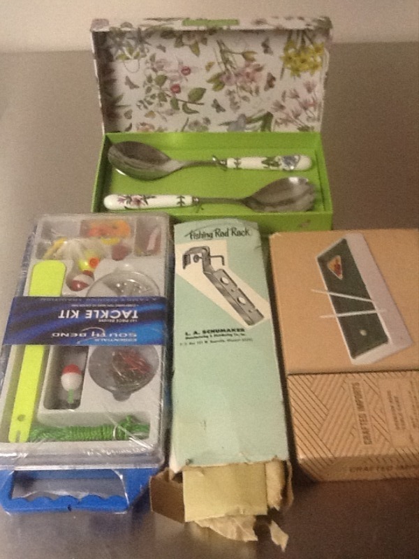lot 244 image: (4) miscellaneous items as pictured