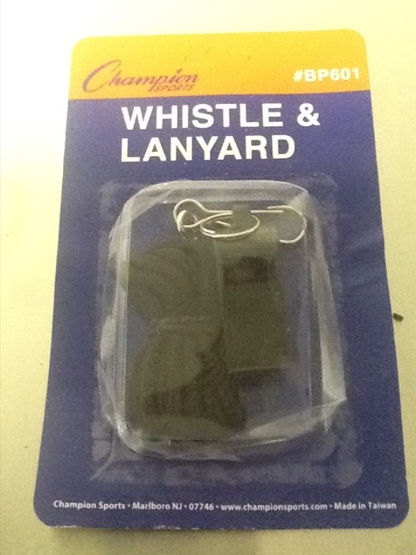lot 266 image: Great stocking stuffers 16 whistle and lanyard