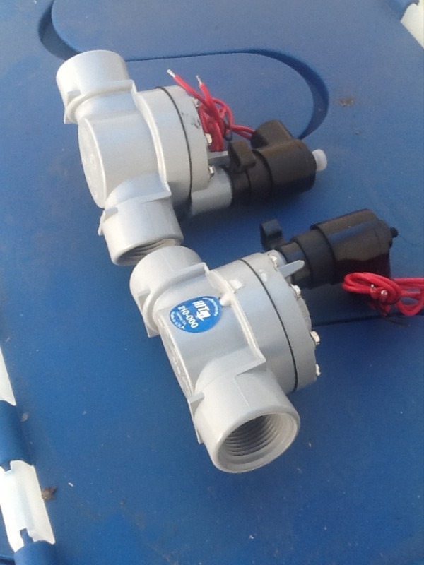 lot 105 image: Two new irrigation valves