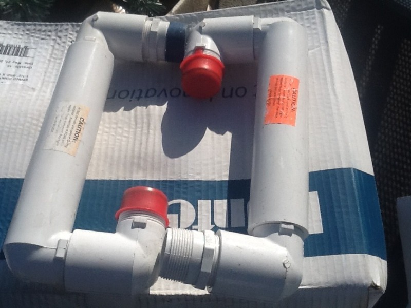 lot 113 image: Five new hunter irrigation swivel joint get ready for that summer irrigation project or using any plumbing application where needed