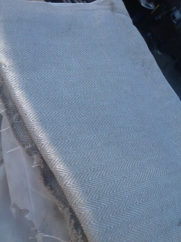 lot 232 image: Large bold of heavy duty fabric great for upholstery use your imagination