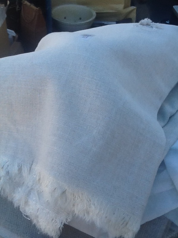 lot 234 image: Large bold of heavy duty fabric great for upholstery use your imagination