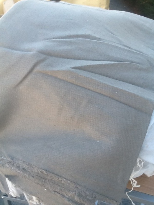 lot 235 image: Large bold of heavy duty fabric great for upholstery use your imagination