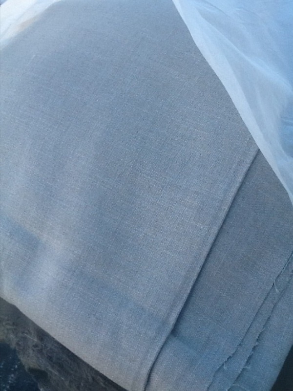 lot 236 image: Large bold of heavy duty fabric great for upholstery use your imagination