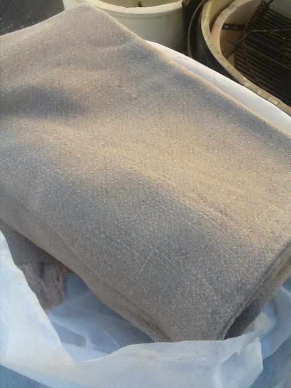 lot 239 image: Large bold of heavy duty fabric great for upholstery use your imagination