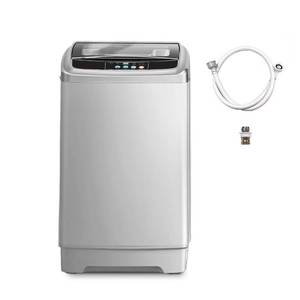 lot 51886 image: Tymyp Automatic Compact Washing Machine, Portable Washer with 24 Hours Washing Appointment, LED Display, Suitable for Household Use
