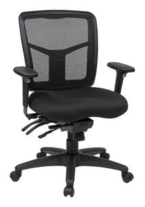 lot 51898 image: Office Star Products - ProGrid Managers Chair - Black - Retail $607.6