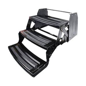lot 51917 image: Lippert Manual Steel 24 3-Step RV Entry - Retail $259.42
