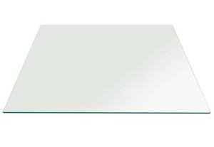 lot 51936 image: 42 Inch Square Glass 12 Thick Flat Polished Tempered Radius Corners