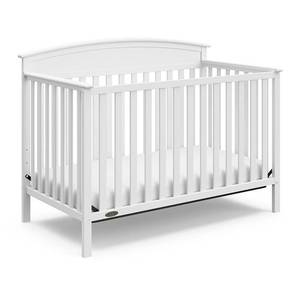 lot 51949 image: Graco - Benton 5-in-1 Convertible Crib - White - Retail $219