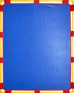lot 51950 image: Childrens Factory Big Screen PlayPanel, Kids Room Divider, Classroom Privacy Screen, Blue