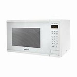 lot 51891 image: Panasonic NN-SU656W Countertop Microwave Oven with Genius Sensor, Quick 30sec, Popcorn Button, Child Safety Lock and 1100 Watts of Cooking Power-NN-SU, 1.3 cu. ft, White
