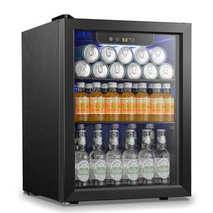 lot 1020 image: (Parts Only)Antarctic Star Beverage Refrigerator Cooler 68 Can, Mini Fridge with Glass Door for Beer Drinks Wine,Freestanding Small Fridge with Electronic Temperature Control for Home and Bar,1.7 cu.ft