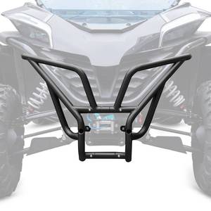 lot 1032 image: KEMIMOTO Front Bumper Brush Guard Compatible with 2022-2024 CFMOTO ZForce 950 H.O  950 H.O.E.X 2020-2022 ZForce 950 Sport Accessories - Heavy Duty Steel Tubing Black Powder Coating Profile Bumper Retail&nbsp$269.99