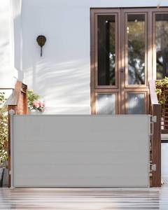 lot 1035 image: Cumbor 76 Wide Retractable Mesh Baby Gates for Stairs, Long Baby Gate for Doorways, 34 Tall Extra Wide Toddler Gate for Dogs, Child Safety Gates for Room, Hallways, Doggy Gate IndoorOutdoor(Gray)