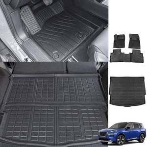 lot 1079 image: powoq Floor Mat Compatible with 2021-2024 Nissan Rogue(No Sport Model) Cargo Mat Replacement for 2021-2024 Nissan Rogue Accessories(TrunkFloor Mat)