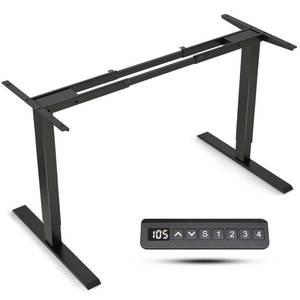 lot 2248 image: ESpefy Dual Motor Standing Desk Frame- Heavy Duty Electric Desk Legs, Adjustable Desk Base, Sit Stand Up Desk Frame with Memory Controller for 43-70 Desktop, Home & Office DIY Workstation