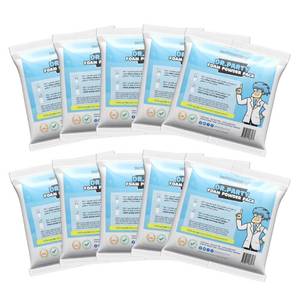 lot 3316 image: Dr.Party Foam Solution - Powder Pack of 10 for 1000 Gallons of Foam Solution - Most Concentrated Available - Great for Parties