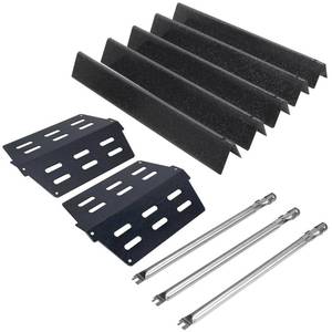 lot 3320 image: Grill Replacement Parts for Weber Genesis 300 SER Weber Genesis E330 E310 S310 E320 S330 S320 Grill Parts,62756 Heat Deflector,62752 Burner Tube,7621 Flavorizer Bars for Weber EP330 EP310 Accessories