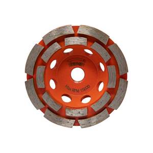 lot 3335 image: Rigid 4 in. Double Row Diamond Cup Wheel (D)