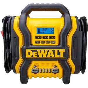 lot 3338 image: DEWALT DXAEPS14 1600 Automotive Jump StarterPower Station with AC Power Inverter Digital Compressor (Missing Power Cord)