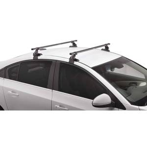 lot 3345 image: SportRack Complete Roof Rack System - SR1002 , Black