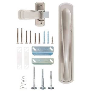 lot 6488 image: Brookfield Surface Mount Latch in Satin Nickel