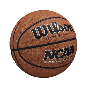 lot 9554 image: Wilson NCAA Final Four Basketball - Size 6 - 28.5in, Brown