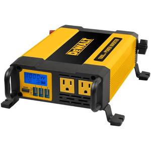 lot 9562 image: DEWALT DXAEPI1000 Professional 1 000-Watt Digital Power Inverter DXAEPI1000 - Retail $235.99