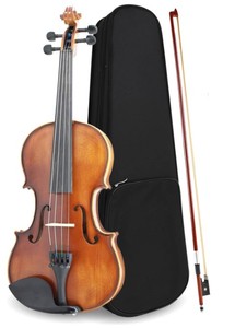 lot 3321 image: Oneder 44 Rainbow Violin Full Size Fiddle for Adults Beginners with Hard Case, Bow