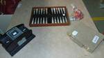 card shuffler - backgammon game