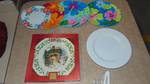 Christmas collector plate and other plates