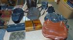huge lot of camera bags and purses