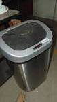 automatic lid trash can