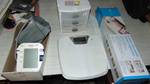electronic blood pressure cuff - scale - drawer organizer