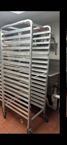 lot 2037027 image: 18 Teir Sheet Pan Roll in Cart