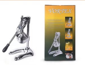 lot 2037150 image: Vertical Orange Manual Citrus Juicer Home Appliances Hand Lemon Squeezer Manual Fruit Juicer Kitchen Tools - Used