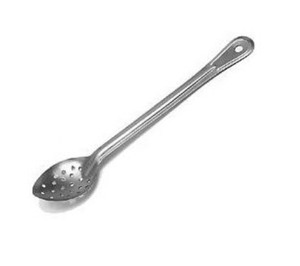 lot 2037206 image: 13in Perforated Serving Spoon -USED