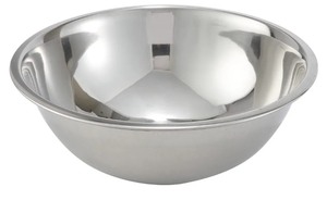lot 2037234 image: Stainless Steel Mixing Bowl 8 inches in Diameter -USED